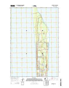 Oysterville 2014 topographic map thumbnail