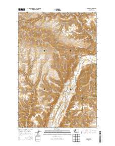 Palisades 2014 topographic map thumbnail