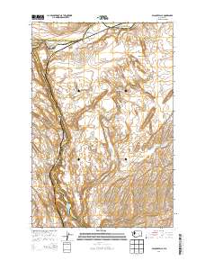 Palouse Falls 2014 topographic map thumbnail