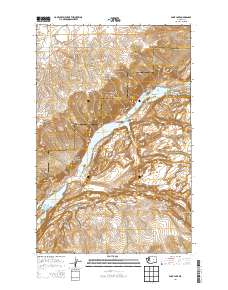Park Lake 2014 topographic map thumbnail