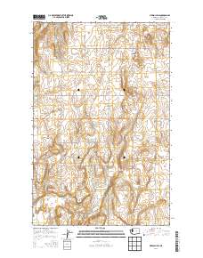 Piersol Hills 2014 topographic map thumbnail