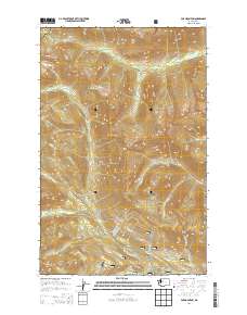 Poe Mountain 2014 topographic map thumbnail