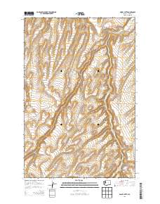 Poisel Butte 2013 topographic map thumbnail