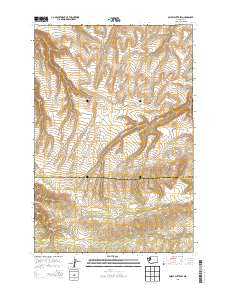 Poisel Butte SW 2013 topographic map thumbnail