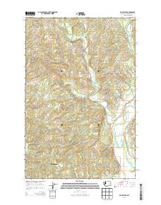 Prices Peak 2014 topographic map thumbnail