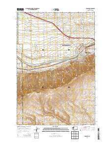 Prosser 2013 topographic map thumbnail