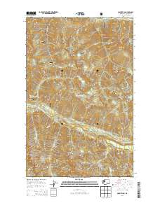 Mount Pugh 2014 topographic map thumbnail