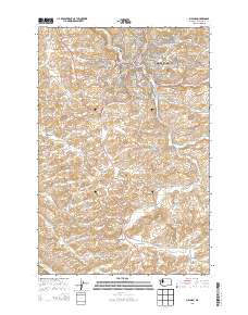 Pullman 2013 topographic map thumbnail