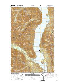 Pumpkin Mountain 2014 topographic map thumbnail