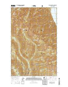 Pyramid Mountain 2014 topographic map thumbnail