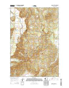 Quigley Butte 2014 topographic map thumbnail