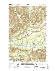 Quillayute Prairie 2014 topographic map thumbnail