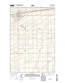 Quincy 2014 topographic map thumbnail
