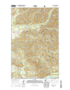 Reade Hill 2014 topographic map thumbnail