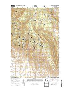 Reecer Canyon 2014 topographic map thumbnail