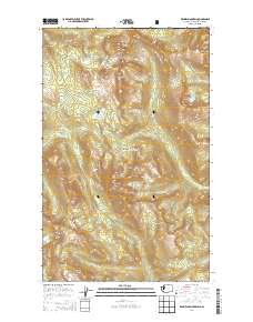 Remmel Mountain 2014 topographic map thumbnail