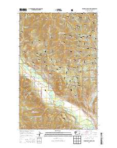 Rendevous Mountain 2014 topographic map thumbnail