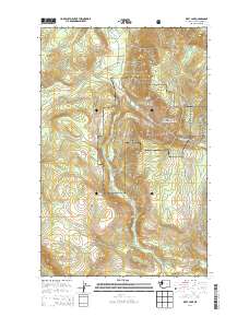 Riley Lake 2014 topographic map thumbnail