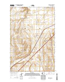 Ritzville NE 2013 topographic map thumbnail