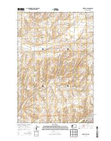 Ritzville NW 2013 topographic map thumbnail