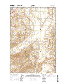 Ritzville SE 2013 topographic map thumbnail