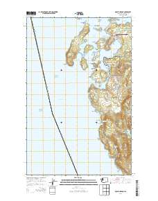 Roche Harbor 2014 topographic map thumbnail