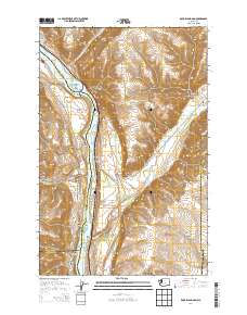 Rock Island Dam 2014 topographic map thumbnail