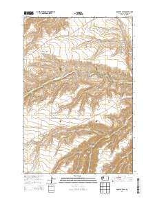 Rockpile Creek 2013 topographic map thumbnail