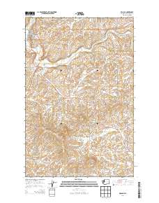 Rosalia 2014 topographic map thumbnail