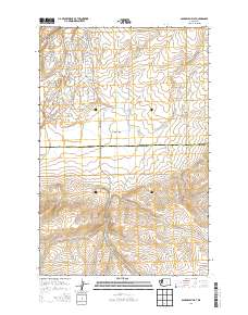 Sagebrush Flat 2014 topographic map thumbnail