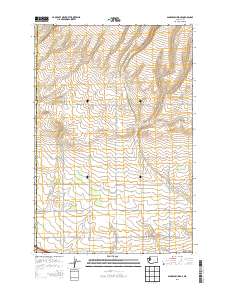 Sagebrush Ridge 2013 topographic map thumbnail