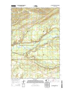 Salmon River West 2014 topographic map thumbnail