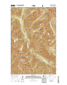 Saska Peak 2014 topographic map thumbnail