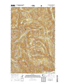 Sauk Mountain 2014 topographic map thumbnail