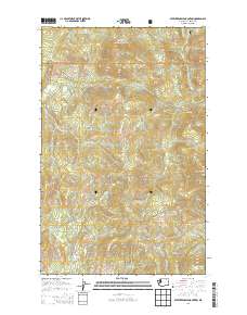 Seventeenmile Mountain 2014 topographic map thumbnail