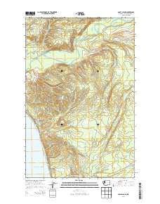 Shale Slough 2014 topographic map thumbnail