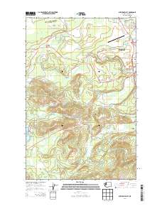 Shelton Valley 2014 topographic map thumbnail