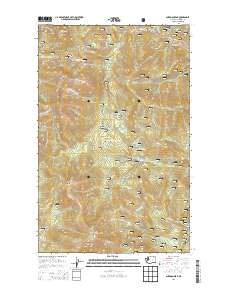 Sherman Peak 2014 topographic map thumbnail