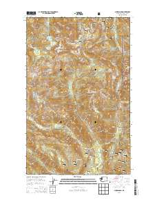Shuksan Arm 2014 topographic map thumbnail