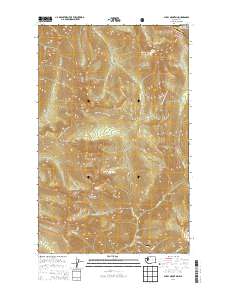 Shull Mountain 2014 topographic map thumbnail