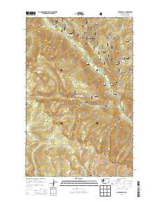 Silver Falls 2014 topographic map thumbnail