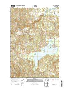 Silver Lake 2013 topographic map thumbnail