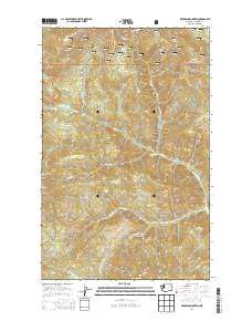 Sitdown Mountain 2014 topographic map thumbnail