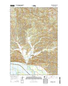 Skamokawa 2014 topographic map thumbnail