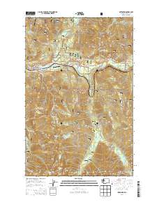 Skykomish 2014 topographic map thumbnail