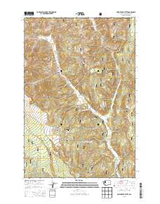 Smith Creek Butte 2013 topographic map thumbnail