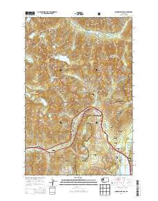 Snoqualmie Pass 2014 topographic map thumbnail