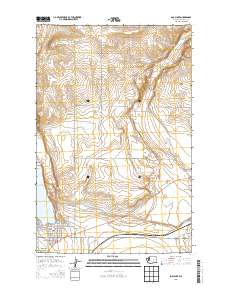 Soap Lake 2014 topographic map thumbnail