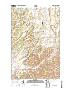 Spangle West 2014 topographic map thumbnail