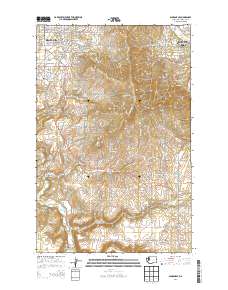 Spokane SE 2014 topographic map thumbnail